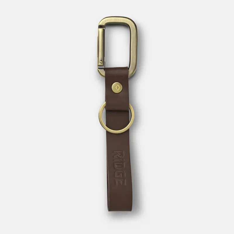 Ridge Heritage Keychain – Minimalist Titanium Key Organizer With Secure Fastening 1