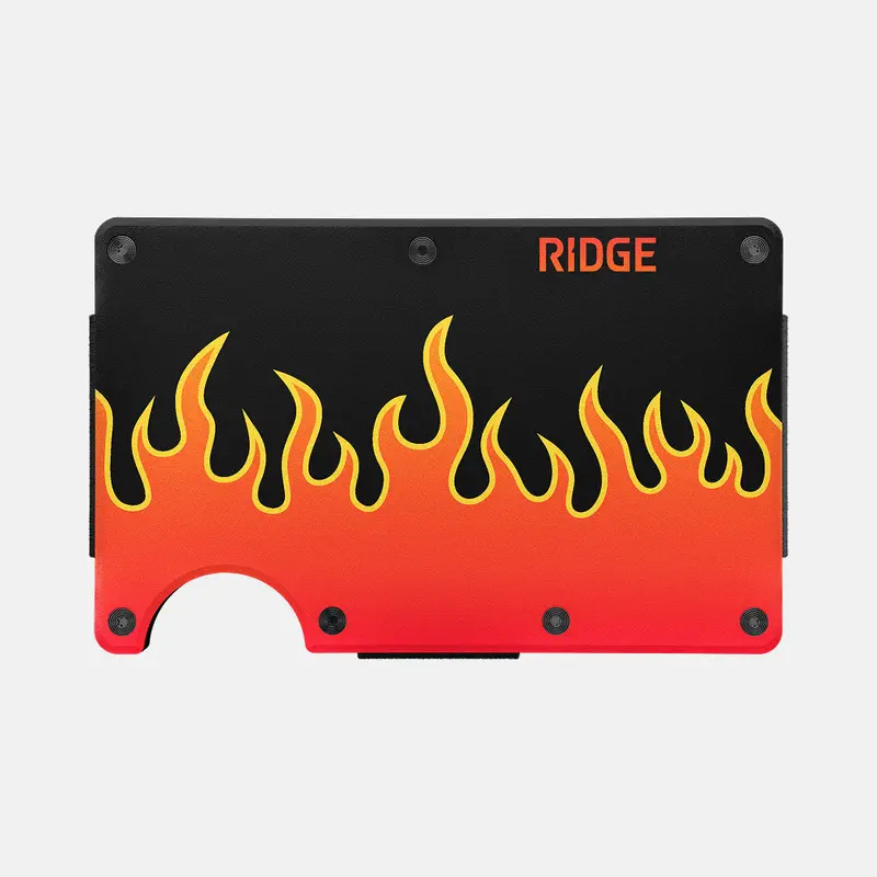 Ridge Hot Rod Wallet – Bold, Engineered Titanium Wallet With Customizable Interior 1