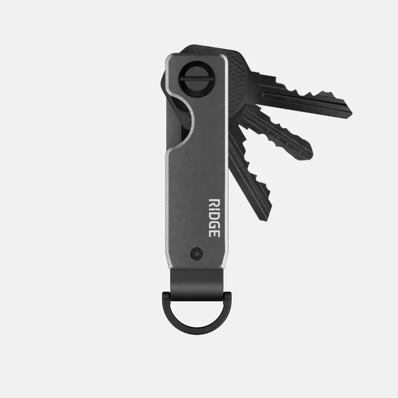 Ridge Keycase – Gunmetal Gray Texture 1