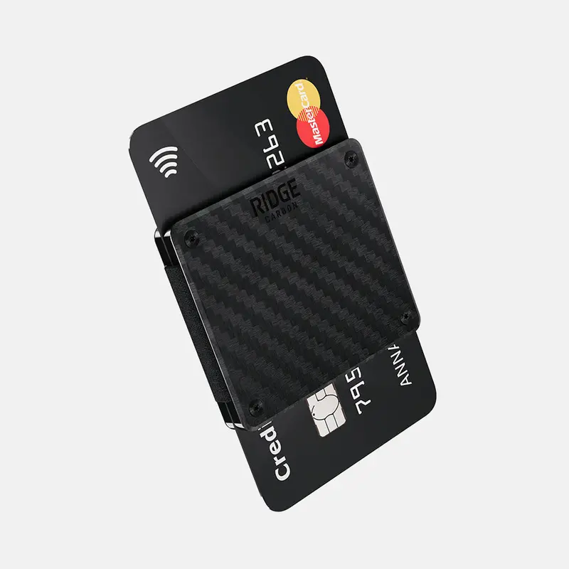 Ridge Lite Carbon Fiber 3K Wallet 1