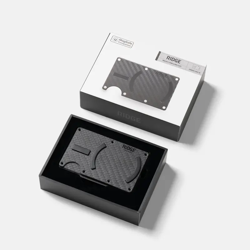 Ridge Magsafe Mounting Plates In Carbon Fiber 3K 1