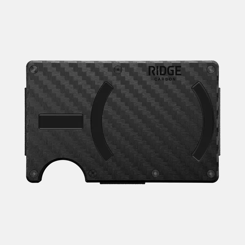 Ridge Magsafe Wallet In Carbon Fiber 3K 1