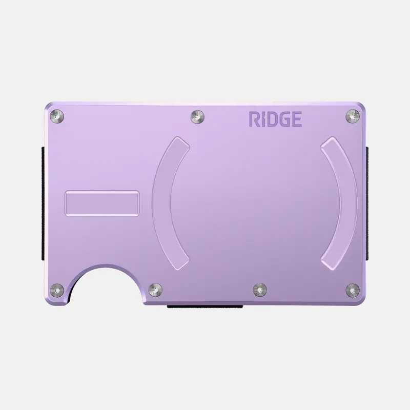 Ridge Magsafe Wallet – Lavender Finish 1