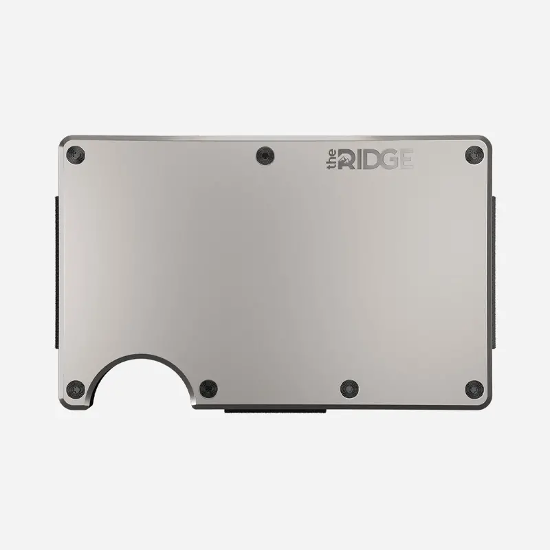 Ridge Raw-Finish Wallet 1