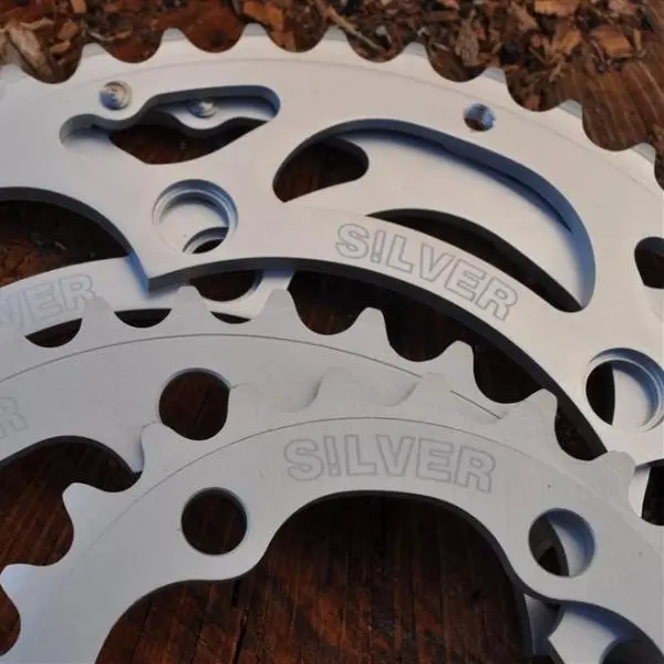 Rivendell Silver Chainrings – High-Quality Alloy Rings 1