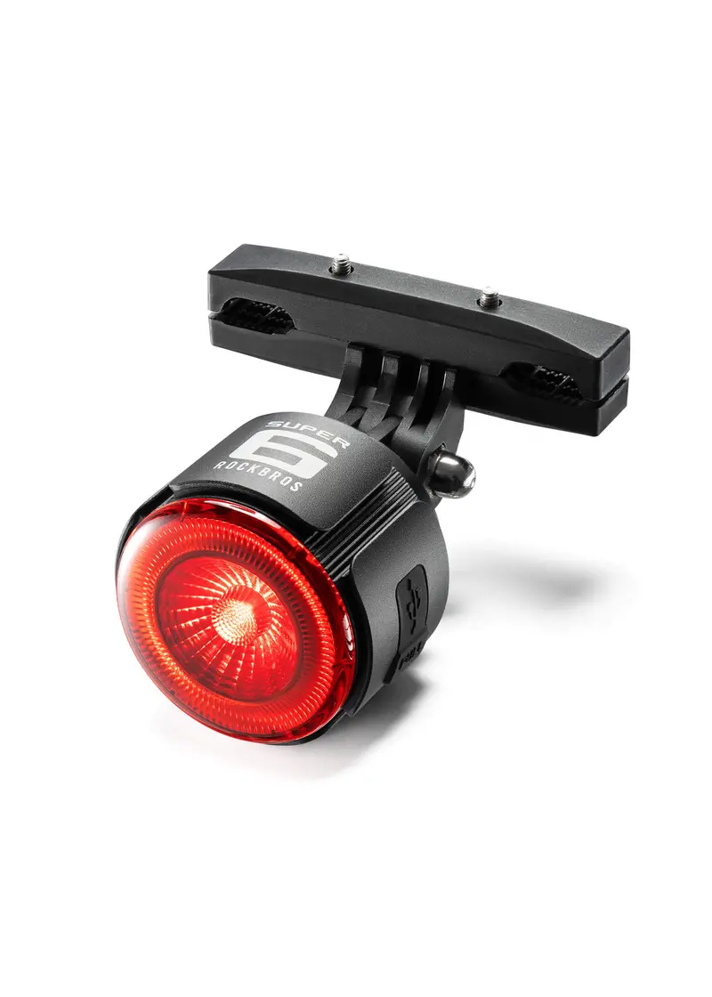 Road To Sky Super6 Rechargeable Rear Bike Light With Usb-C & Anti-Loss Design 1