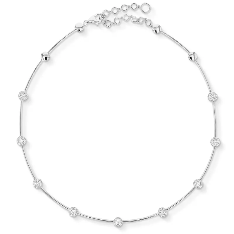 Robert Irwin Couture Fiori Round Bar Necklace 1