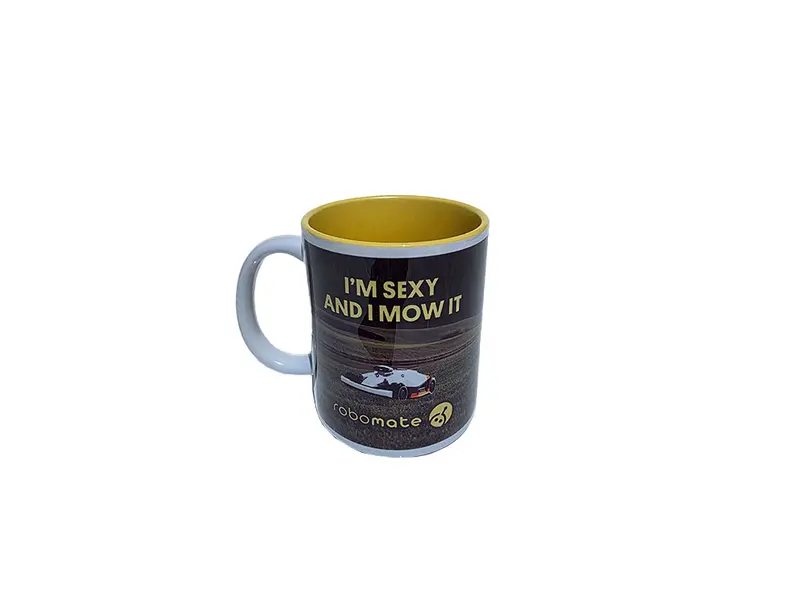 Robomate Humorous 'I'M Sexy And I Mow It' Ceramic Mug 1