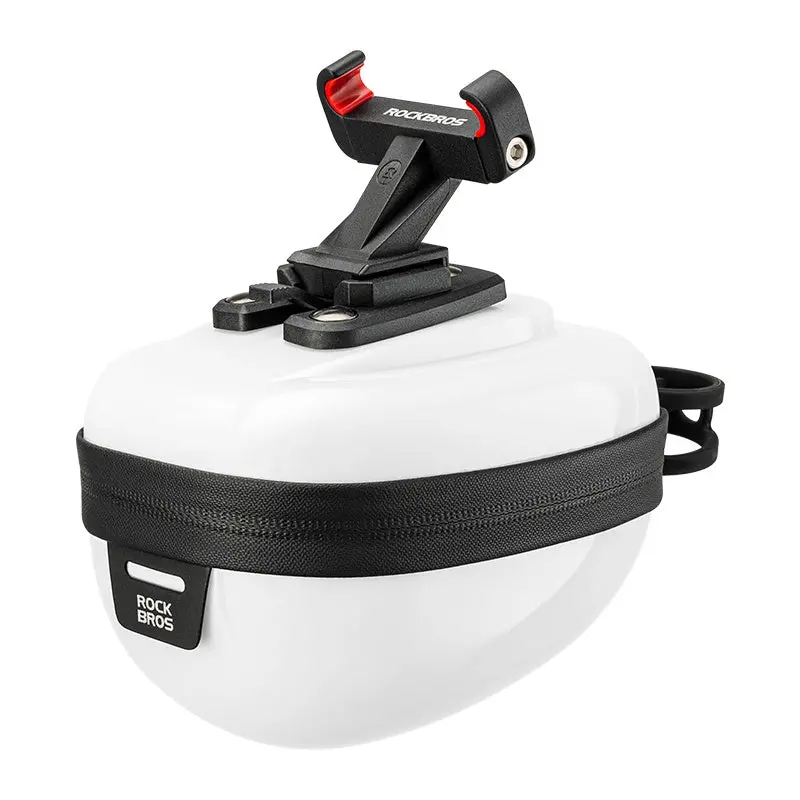 Rockbros 0.4L Hard-Shell Saddle Bag – Lightweight, Compact Bike Tailbag 1