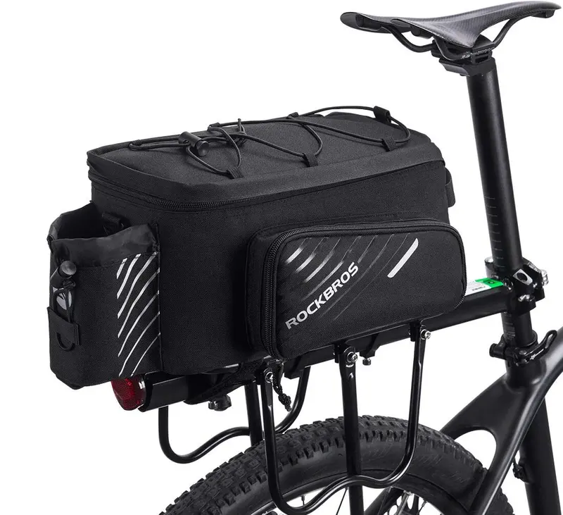 Rockbros 13L Waterproof Bike Rack Bag – Compact Rear Carrier Pack 1