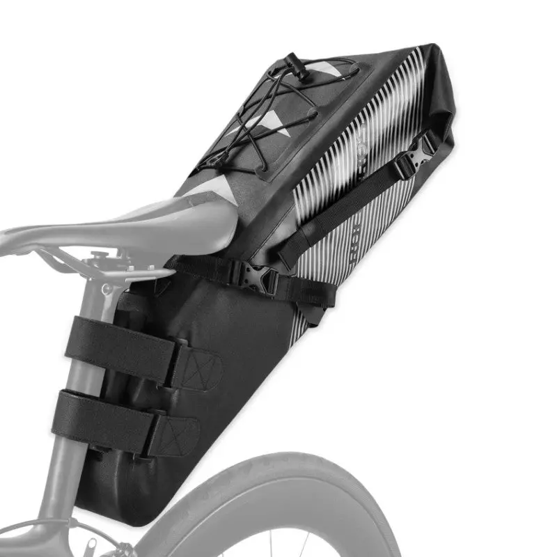 Rockbros 14L Adjustable Bikepacking Saddle Bag — Fully Waterproof, Tool-Free Installation 1