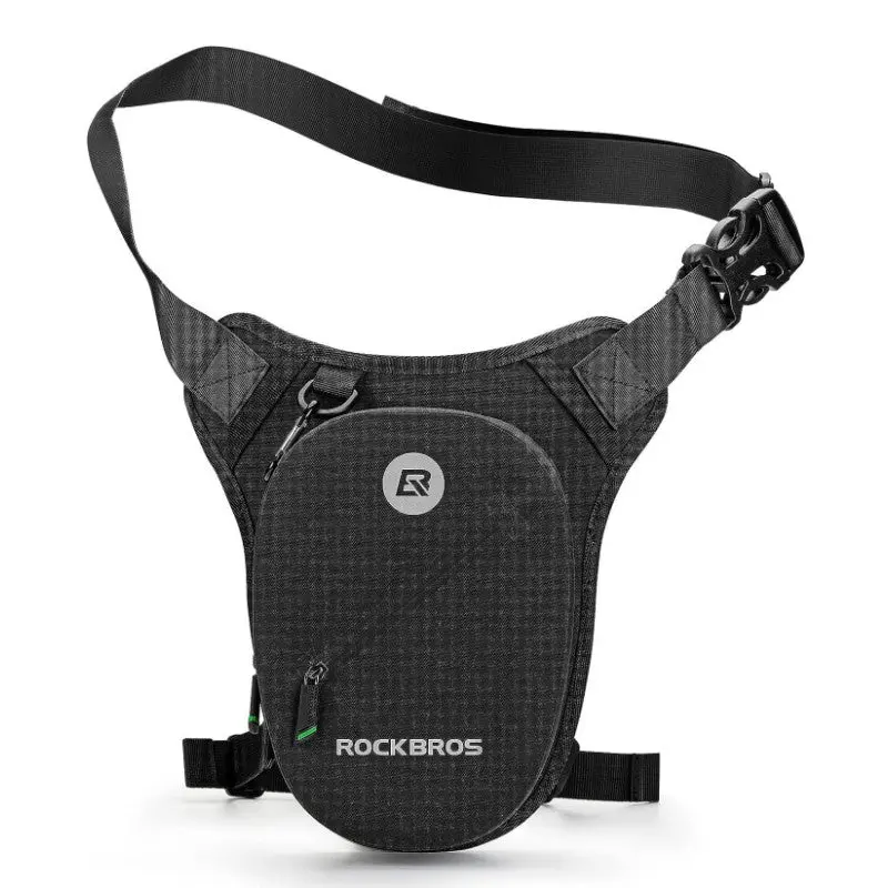 Rockbros 1L Adjustable Drop Leg Bag — Compact, Waterproof Motorcycle Thigh Pouch 1