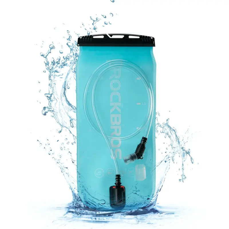 Rockbros 2L Hydration Bladder – Bpa-Free Collapsible Reservoir With Quick-Connect Hose 1