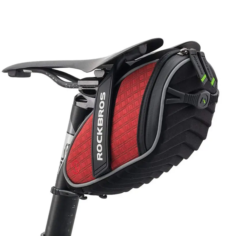 Rockbros 3D Shell Under-Seat Saddle Bag – Weather-Resistant Cycling Pack 4