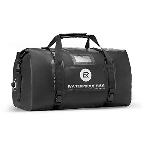 Rockbros 60L Waterproof Dry Duffel – Motorcycle & Travel Bag With Submersible Seals 1