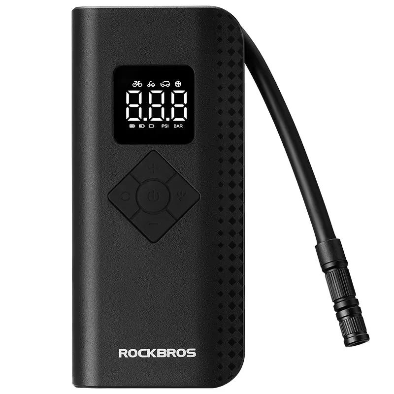 Rockbros A13 Mini Electric Bike Pump – 150 Psi, Built-In 2000Mah Battery 1