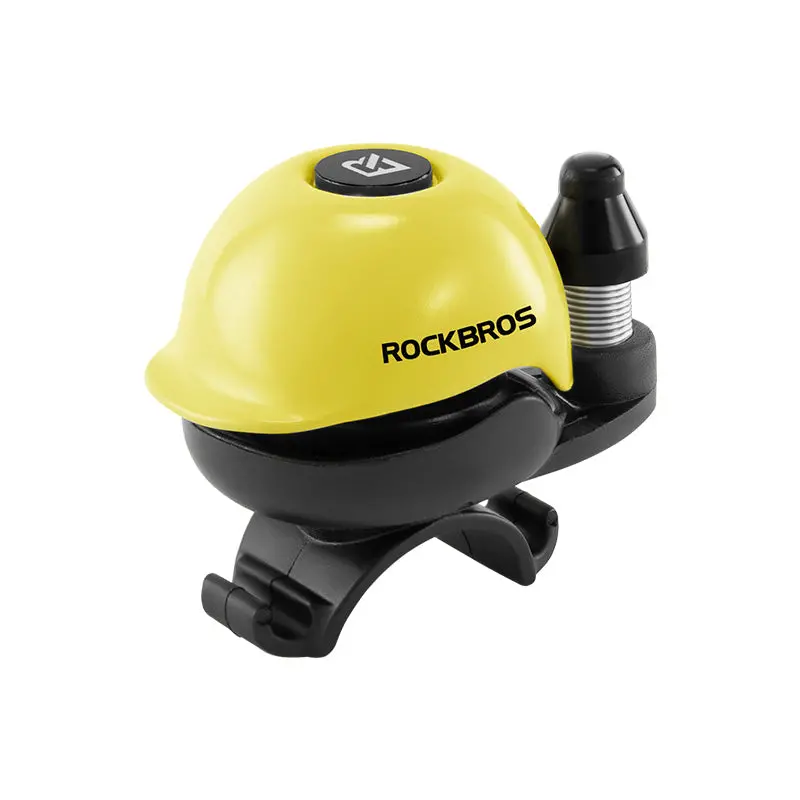 Rockbros Aluminum Alloy Helmet-Style Bike Bell – Fits 22–34Mm Handlebars 1