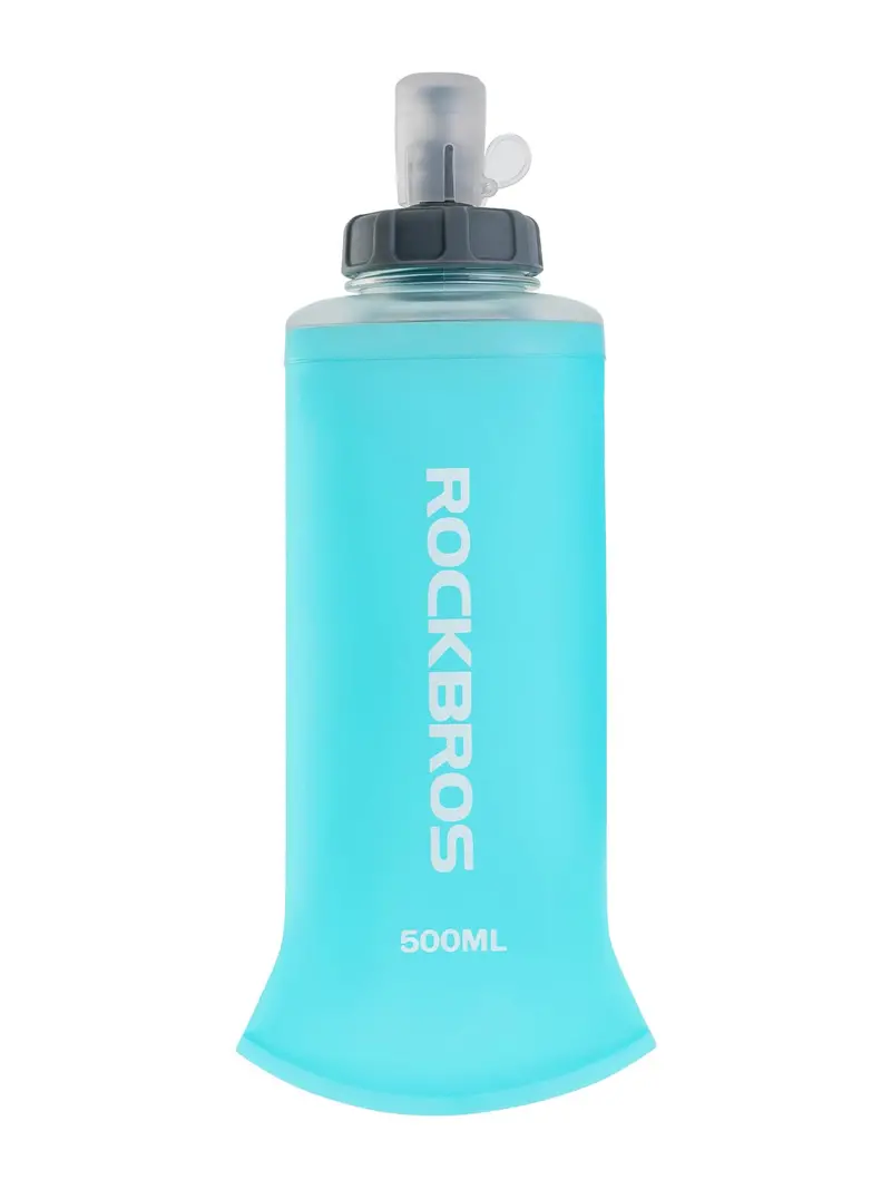 Rockbros Collapsible 500Ml Soft Flask For Running, Hiking, And Cycling 1