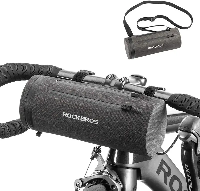 Rockbros Compact Handlebar-Mount Frame Bag For Essentials Storage 1