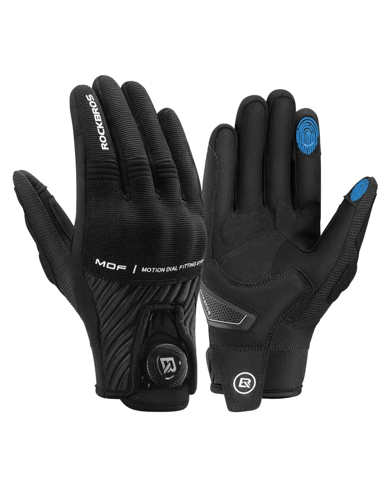 Rockbros Dual-Gender Motorcycle Gloves – Knuckle Protection & Breathable Fit 1