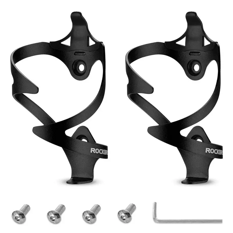 Rockbros Durable Lightweight Aluminum Bottle Holder For Road And Mountain Bikes 1