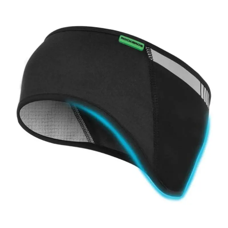Rockbros Fleece Headband Ear Warmers – Winter Running & Cycling Accessory 1