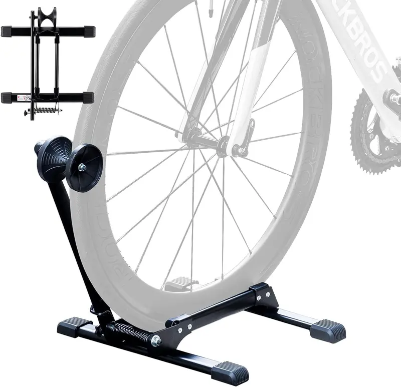 Rockbros Foldable Floor Bike Stand – Compatible With 20″–29″ Wheels 1