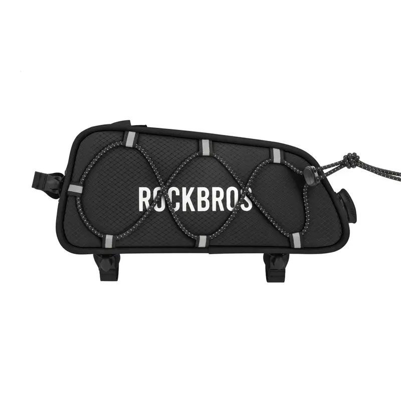 Rockbros Frame-Mount Bike Bag – Slim, Secure Road-To-Sky Storage Pouch 1