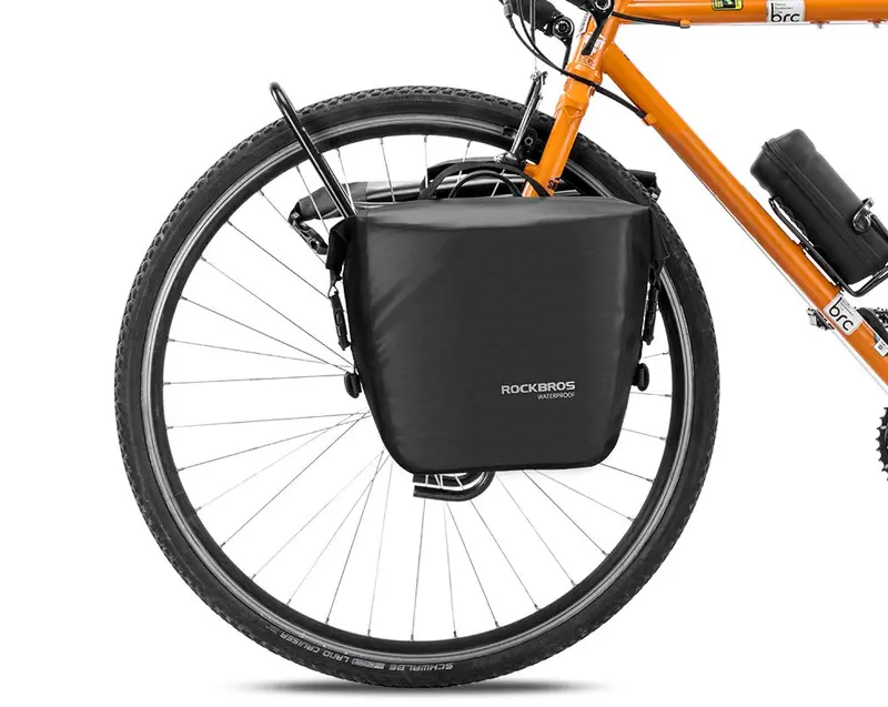 Rockbros Front Roller Pannier Set – Dual-Sturdy Bike Bags With Carry Handles And Shoulder Straps 1