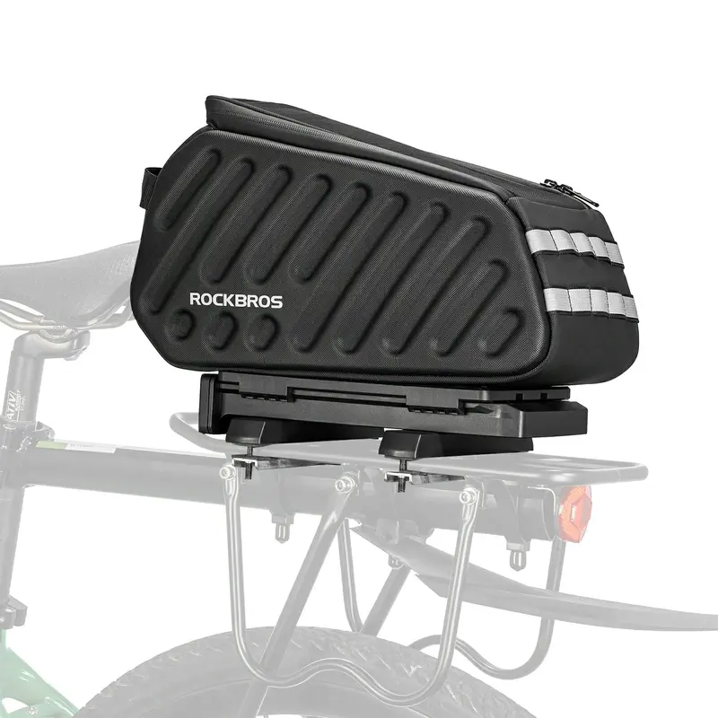 Rockbros Hard-Shell Eva Rack Bag – 7.5L Waterproof, Lockable & Rugged 1
