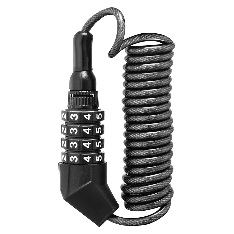 Rockbros Helmet Lock – Resettable Combination Cable For Bikes & Luggage 1
