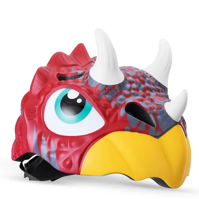 Rockbros Kids Dinosaur-Themed Bike Helmet – Lightweight, Adjustable & Eps-Lined 1