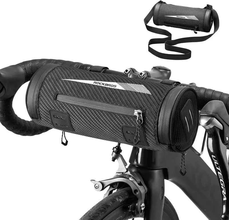 Rockbros Lightweight Top-Tube Handlebar Frame Bag For Road & Mtb 1