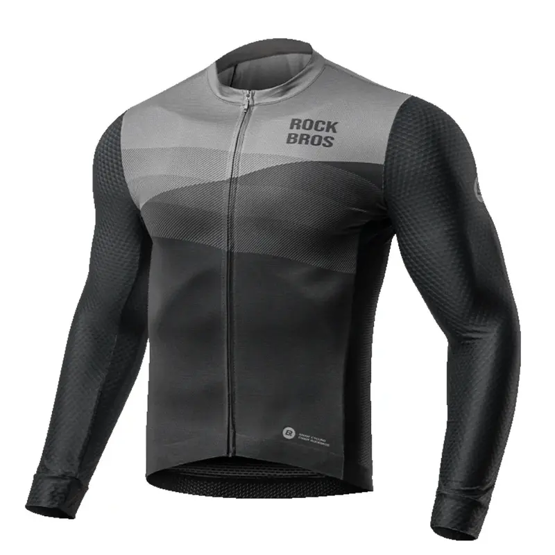 Rockbros Men’S Long-Sleeve Performance Cycling Jersey 1