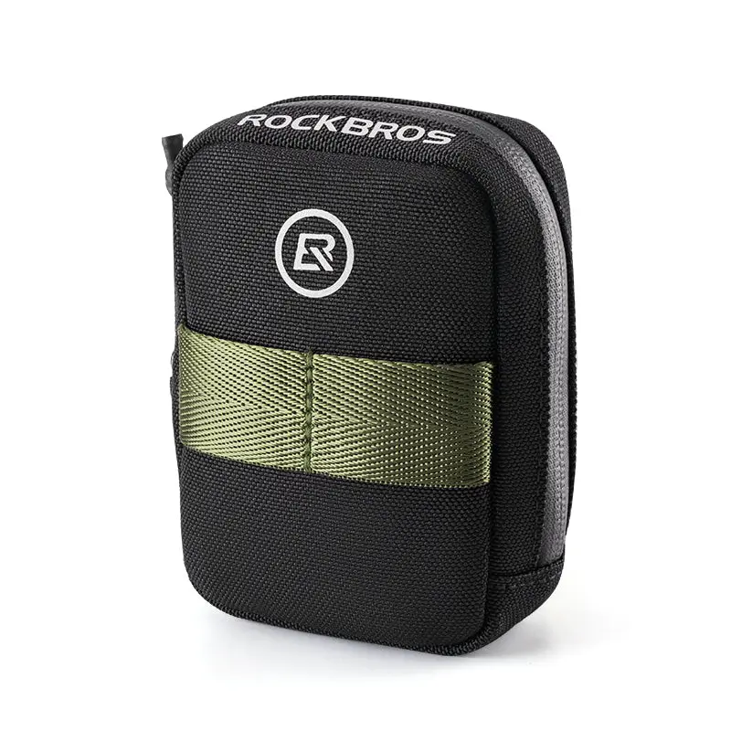 Rockbros Mini Saddle Seat Pack – Lightweight Mtb/Road Bike Toolkit Bag (0.35L Capacity) 1