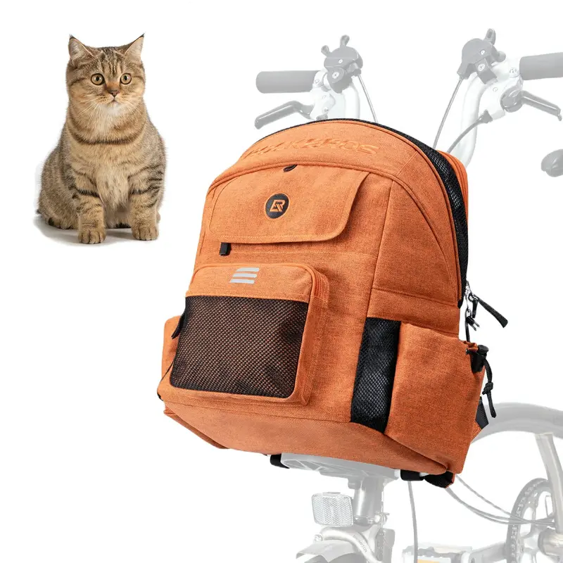 Rockbros Pet-Carrying Folding Bike Backpack – Dual-Use Commute & Pet Transport Bag 1
