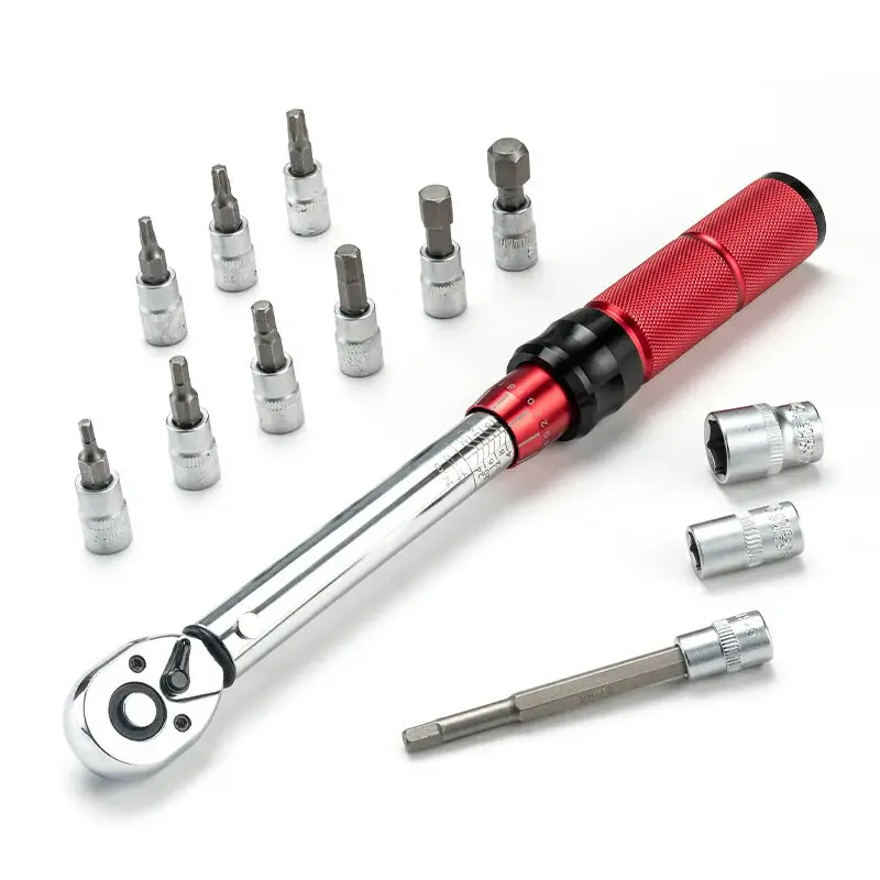 Rockbros Precision Click Torque Wrench – 1/4" Drive, 2–24 Nm Micrometer Adjustable Tool 1