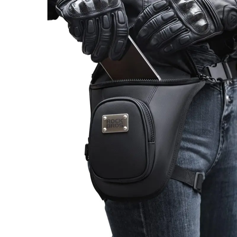 Rockbros Tactical Drop Leg Bag — Waterproof, Expandable Leg-Mounted Carry Solution 1