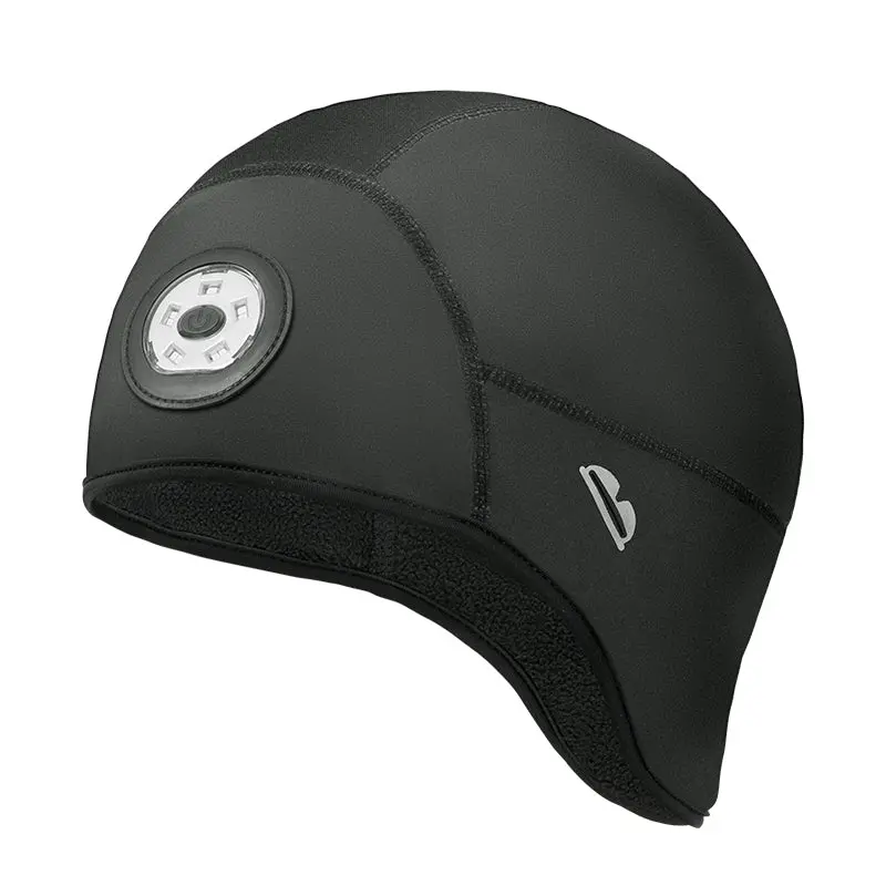 Rockbros Thermal Cycling Skull Cap – Led-Enhanced Helmet Liner For Winter Biking 1