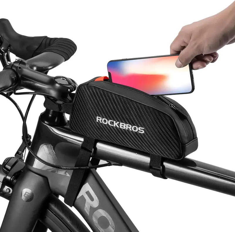 Rockbros Top-Tube Frame Bag For Minimalist Front Bicycle Storage 1