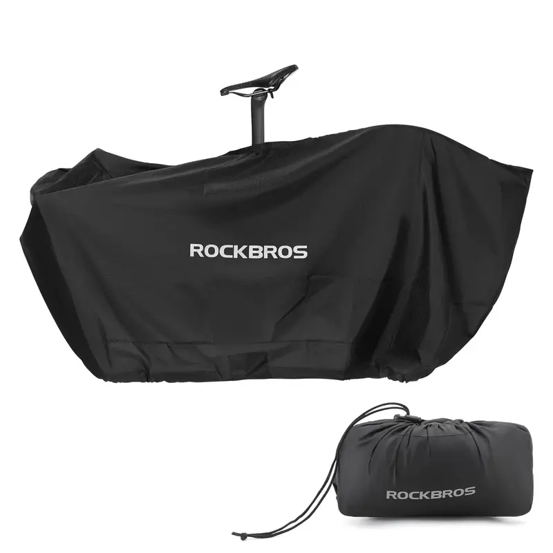 Rockbros Universal Foldable Bike Cover – Weather-Resistant Storage For 19″–27.5″ Bikes 1