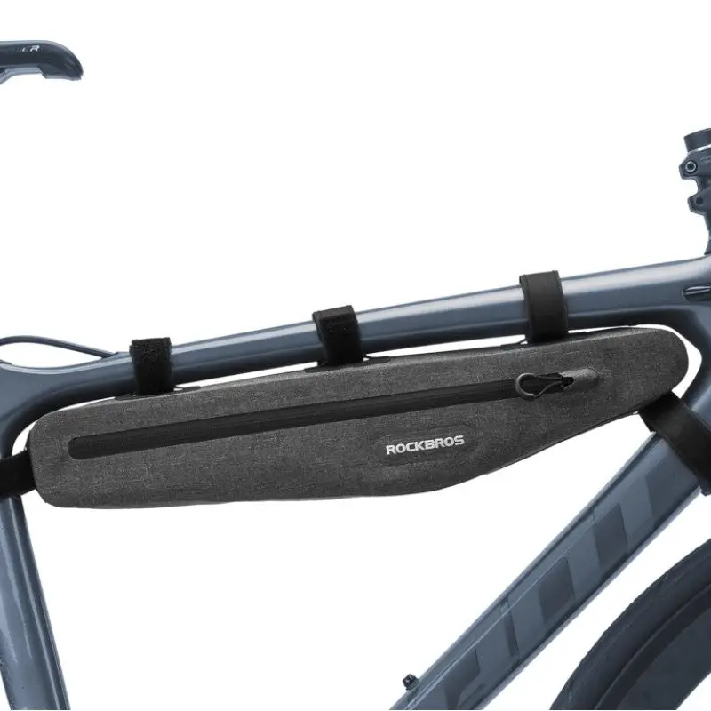 Rockbros Water-Resistant Bicycle Triangle Pouch – 1.5L Organized Frame Storage 1
