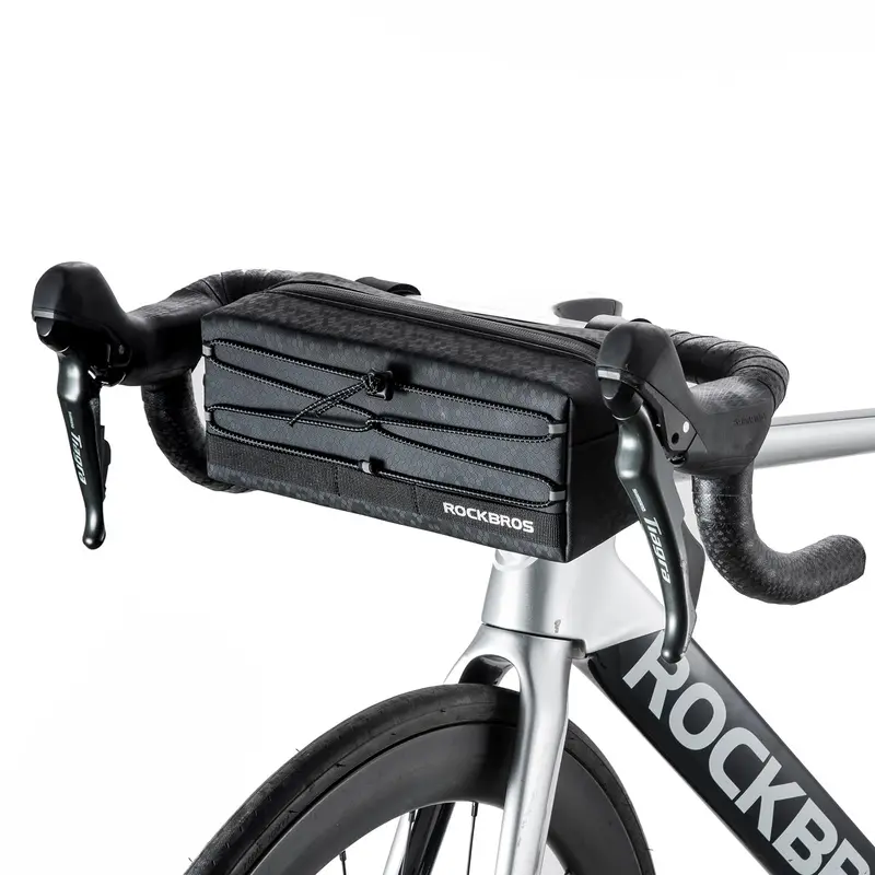 Rockbros Waterproof Front Frame Handlebar Bag With Carry Strap 1
