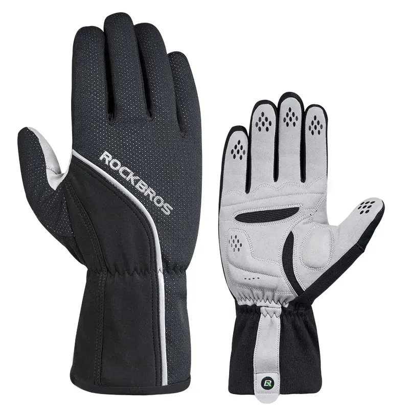Rockbros Windproof Winter Cycling Gloves – Thermal Insulated For Cold-Weather Rides 1