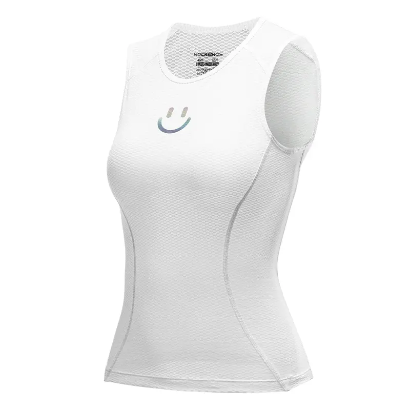Rockbros Women’S Sleeveless Cycling Base Layer – Quick-Dry Mesh For Hot Weather 1