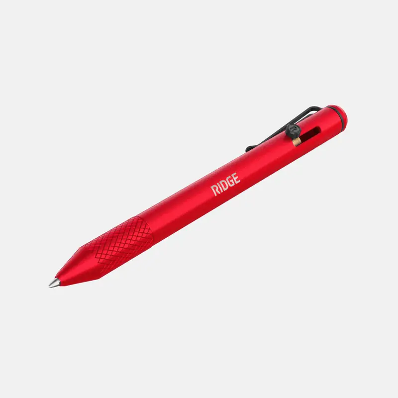 Rodeo Red Bolt-Action Fountain Pen 1