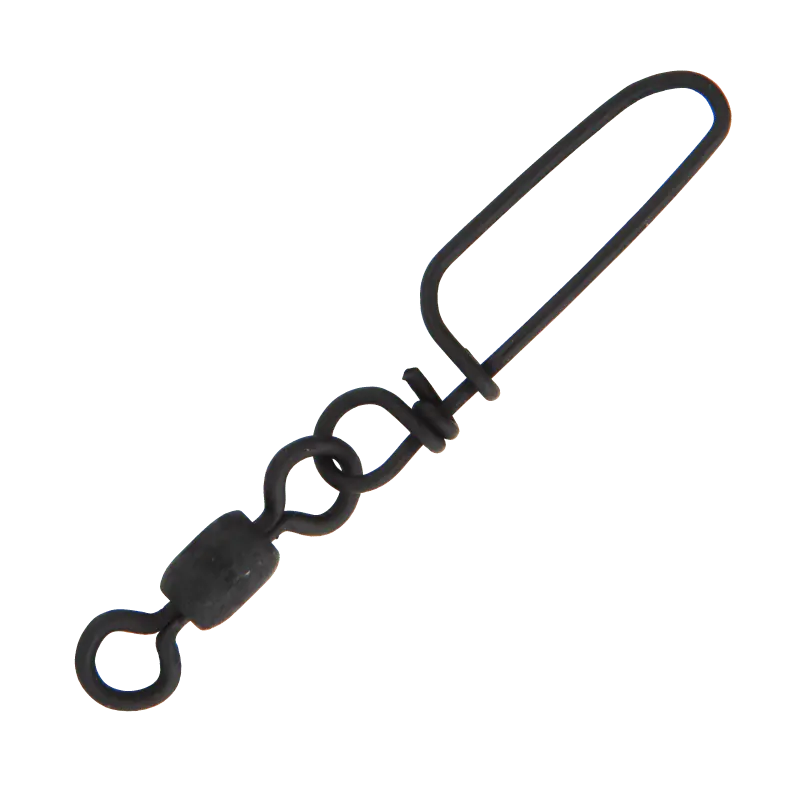 Rosco Coastlock Snap Swivels – Black/Nickel Plated 1