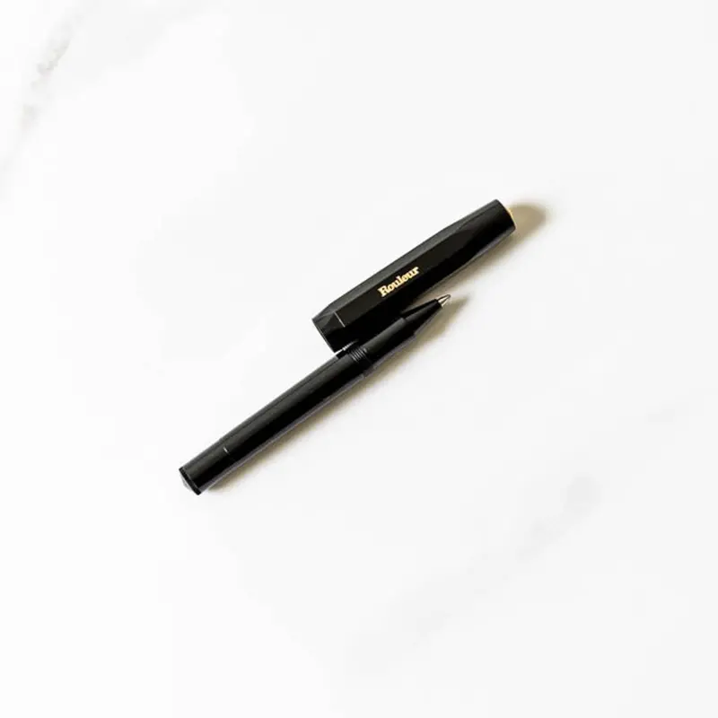Rouleur X Kaweco Black Rollerball Pen – Gold Foil Logo Edition 1
