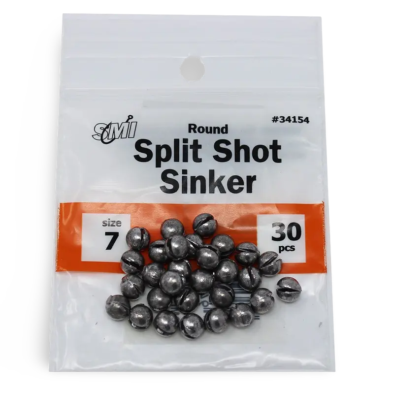 Round Split Shot Sinkers – Classic Lead Weights For Precision Casting And Drift Fishing 1