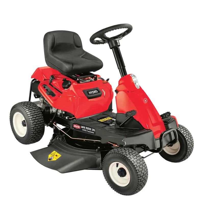 Rover Mini Rider 382/30 Hydro – 30" Hydrostatic Drive Ride-On Mower, 382Cc Engine, Dual 5-Year Warranty 1